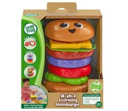 LEAPFROG - HAMBURGER D'APPRENTISSAGE 4-EN-1 EMPILO RIGOLO